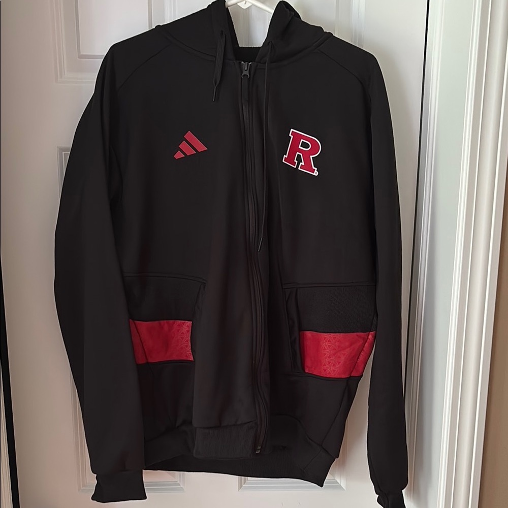 Rutgers Adidas Travel Jacket